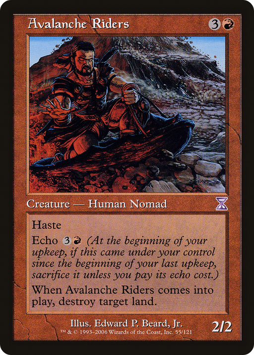 Avalanche Riders (TSB-055) [Time Spiral Timeshifted] MTG Single Wizards of the Coast