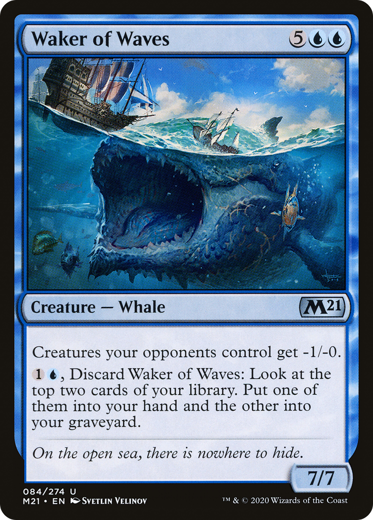 Waker of Waves (M21-084) [Core Set 2021] MTG Single Wizards of the Coast