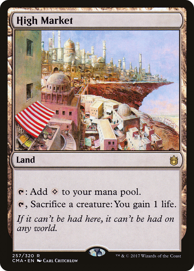 High Market (CMA-257) [Commander Anthology] MTG Single Wizards of the Coast