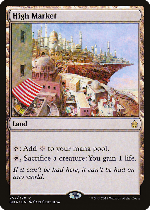 High Market (CMA-257) [Commander Anthology] MTG Single Wizards of the Coast