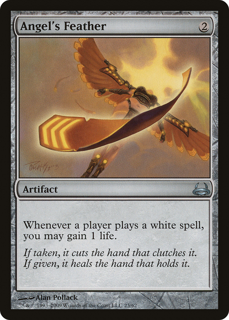 Angel's Feather (DDC-023) [Misc] Duel Decks: Divine vs. Demonic MTG Single Wizards of the Coast