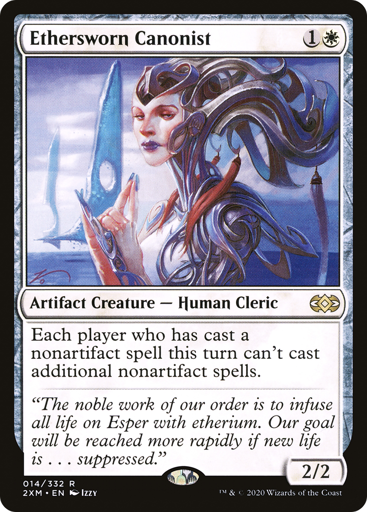 Ethersworn Canonist (2XM-014) [Double Masters] Foil MTG Single Wizards of the Coast
