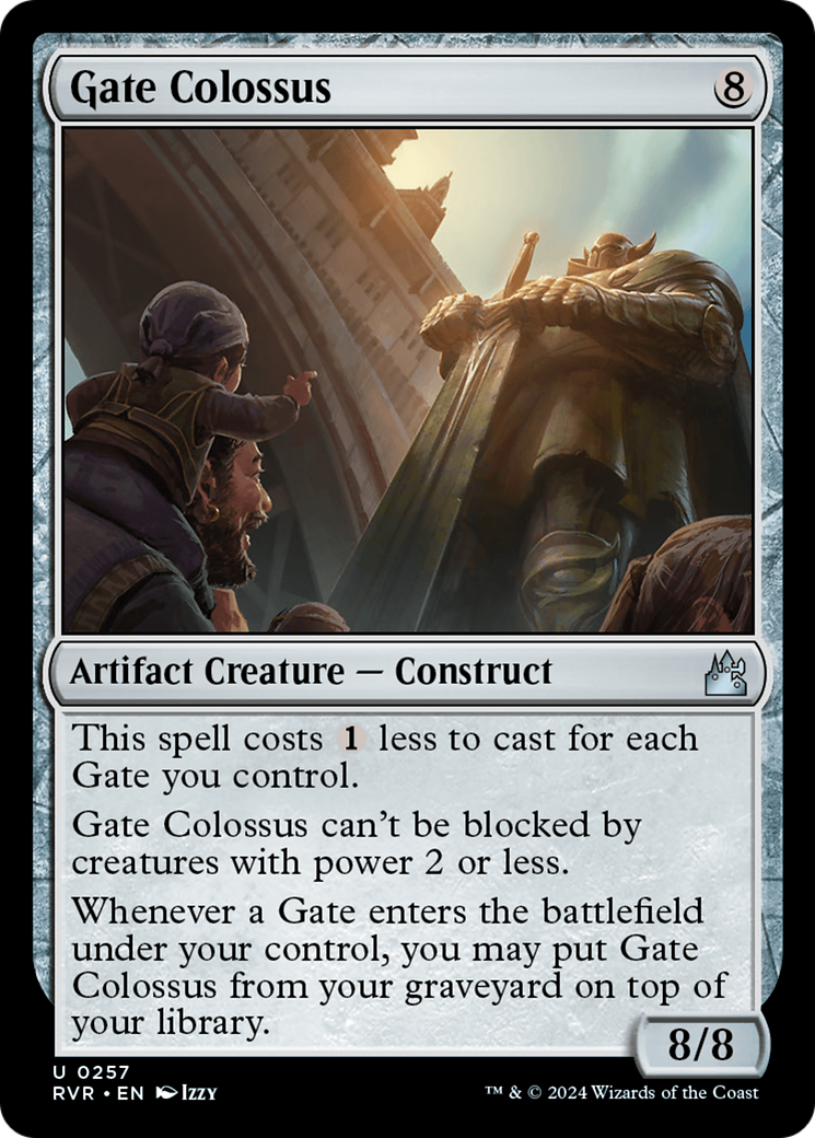 Gate Colossus (RVR-257) [Ravnica Remastered] Foil MTG Single Wizards of the Coast
