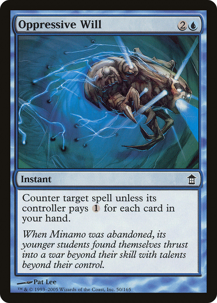 Oppressive Will (SOK-050) [Saviors of Kamigawa] MTG Single Wizards of the Coast