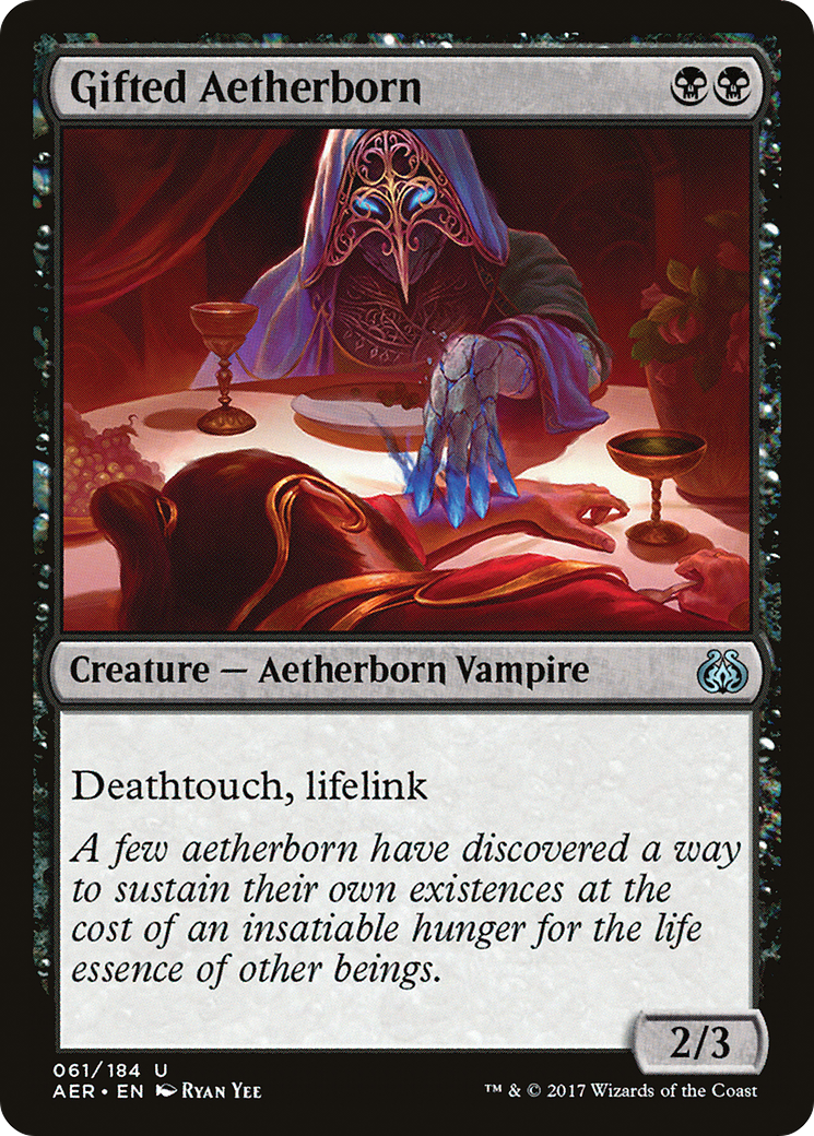 Gifted Aetherborn (AER-061) [Aether Revolt] MTG Single Wizards of the Coast