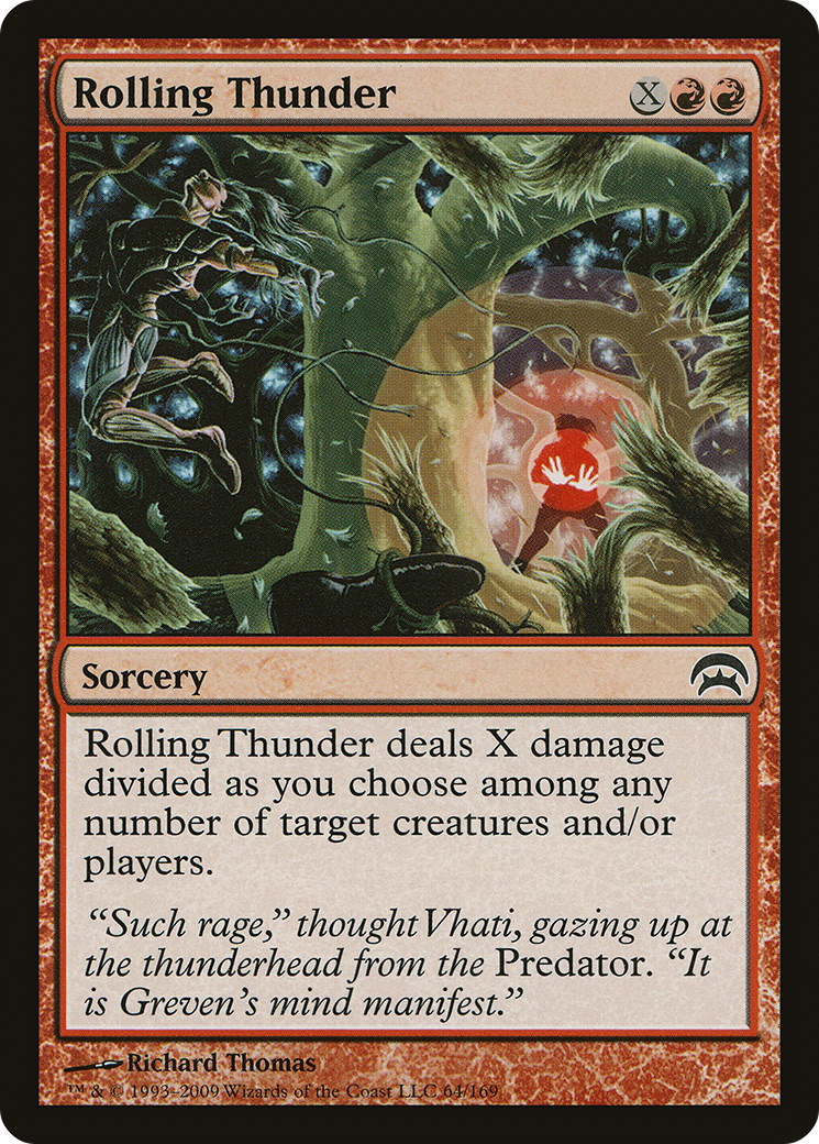 Rolling Thunder (HOP-064) [Misc] Planechase MTG Single Wizards of the Coast
