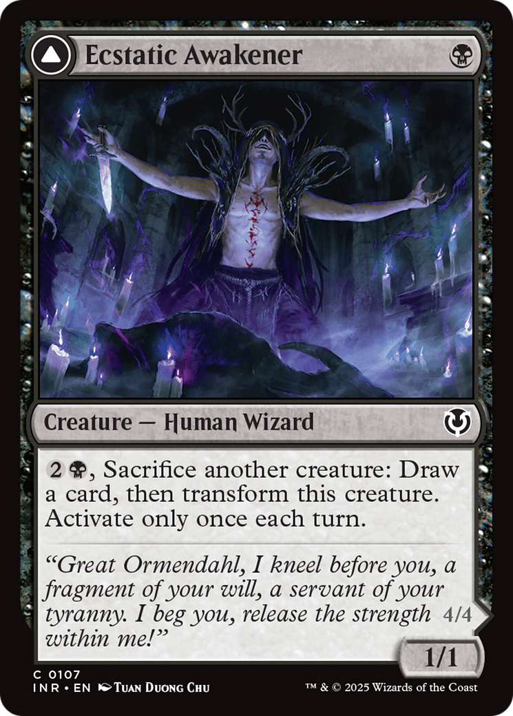 Ecstatic Awakener (INR-107) [Innistrad Remastered] Foil MTG Single Wizards of the Coast