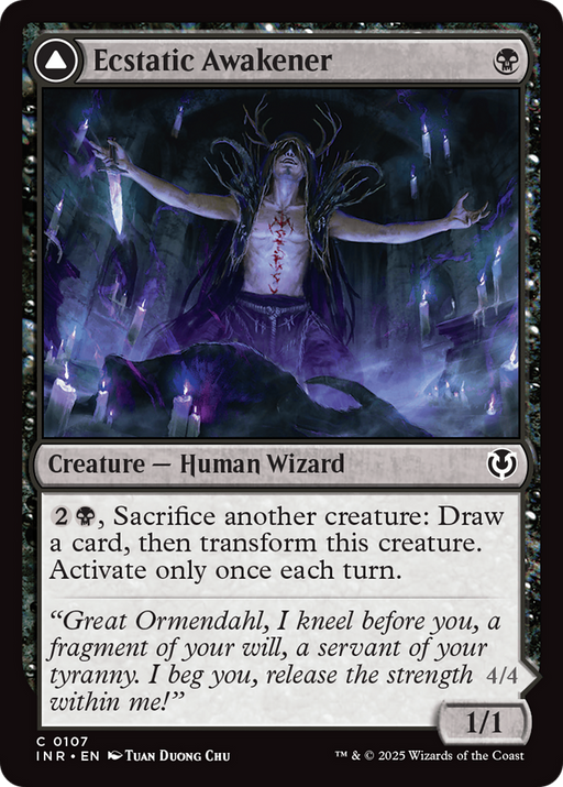 Ecstatic Awakener (INR-107) [Innistrad Remastered] Foil MTG Single Wizards of the Coast