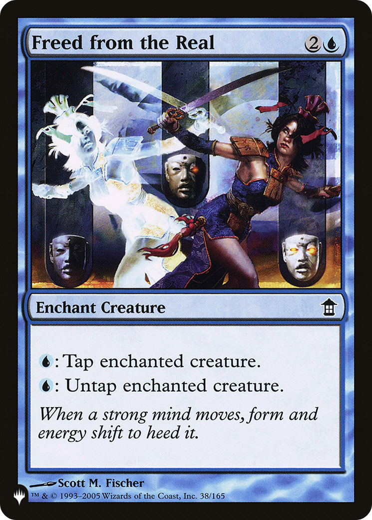 Freed from the Real (LIST-38/165) [Mystery Booster] The List MTG Single Wizards of the Coast
