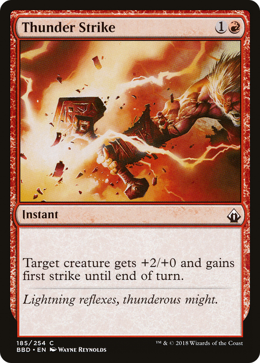 Thunder Strike (BBD-185) [Battlebond] MTG Single Wizards of the Coast
