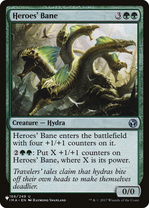 Heroes' Bane (LIST-IMA-166) [Mystery Booster] The List MTG Single Wizards of the Coast