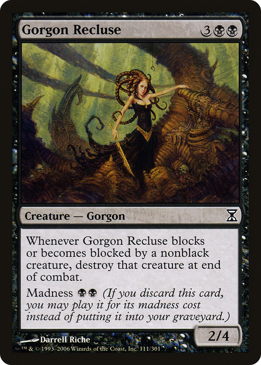 Gorgon Recluse (TSP-111) [Time Spiral] Foil MTG Single Wizards of the Coast