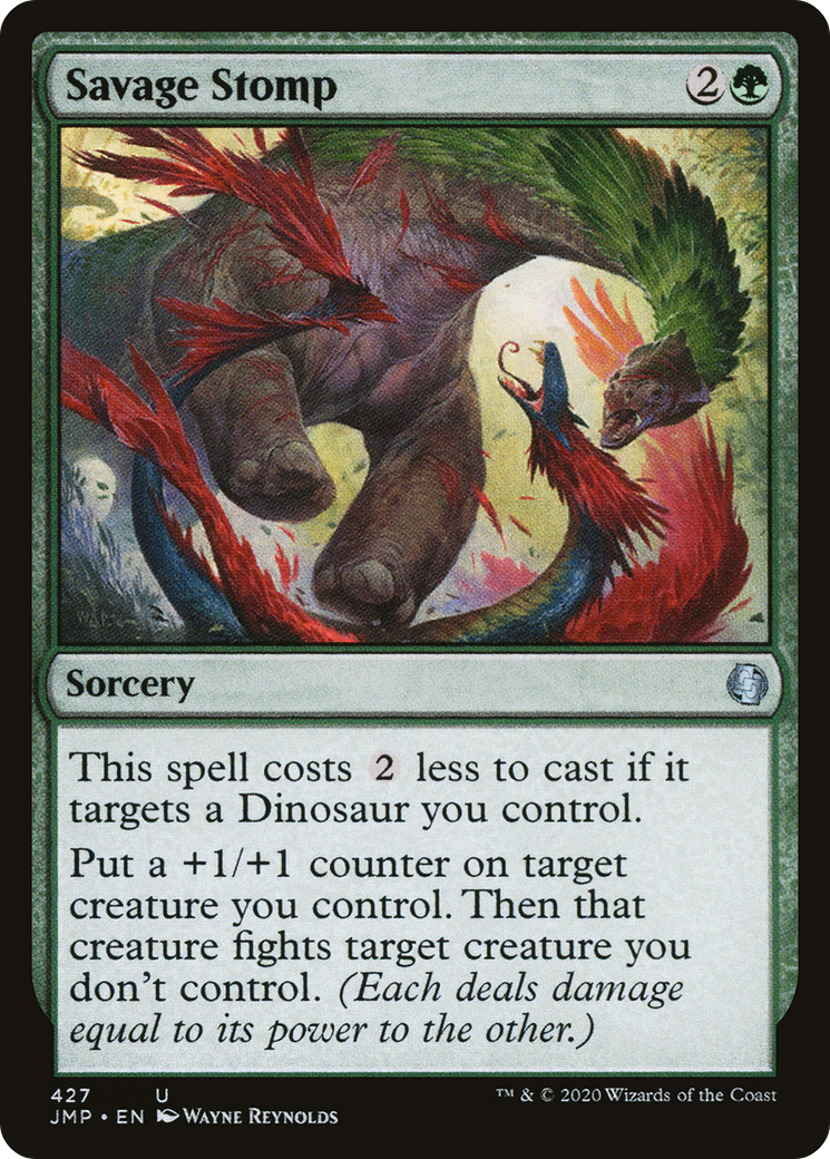 Savage Stomp (JMP-427) [Jumpstart] MTG Single Wizards of the Coast
