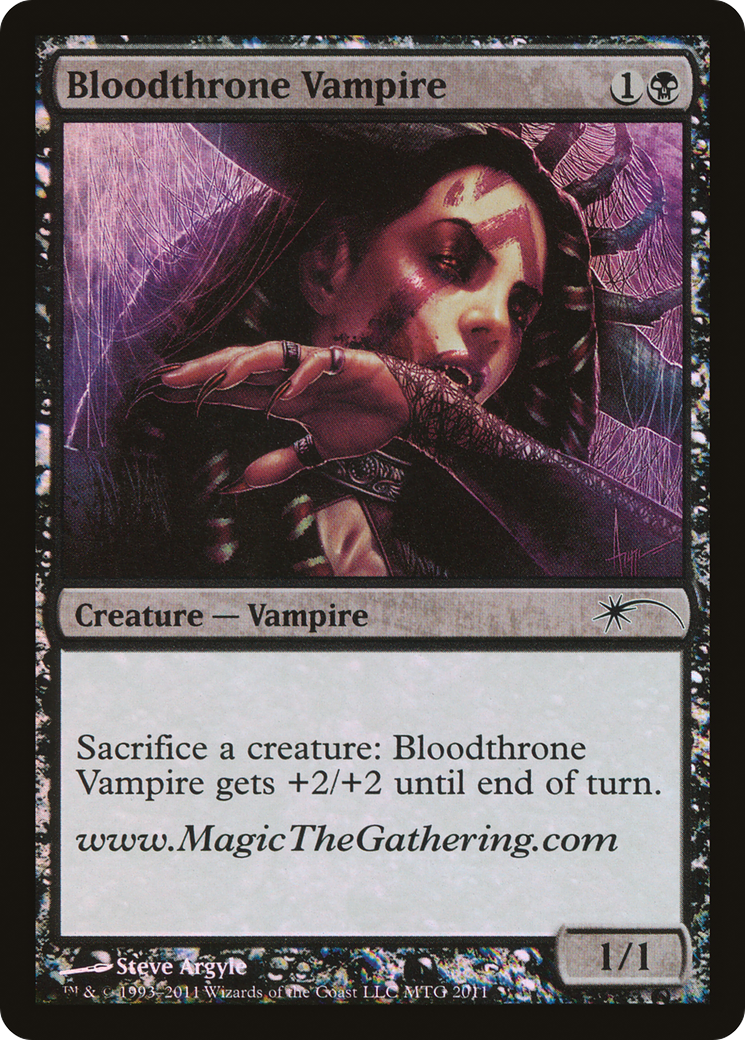 Bloodthrone Vampire (MEDIA-) [Misc] URL/Convention Promos Foil MTG Single Wizards of the Coast