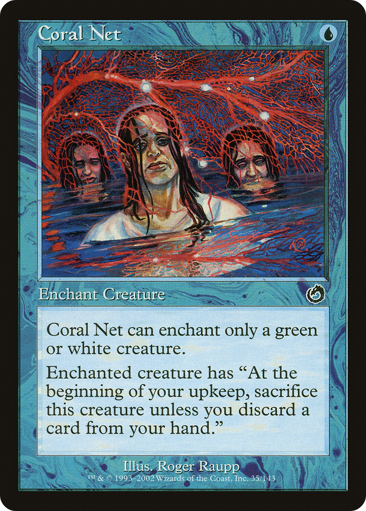 Coral Net (TOR-035) [Torment] Foil MTG Single Wizards of the Coast