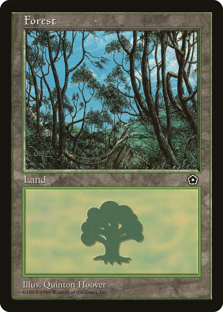 Forest (P02-165) [Misc] Portal Second Age MTG Single Wizards of the Coast