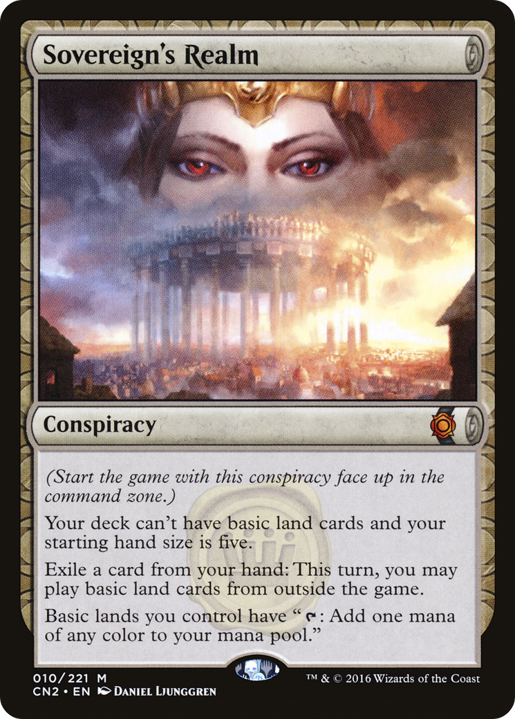 Sovereign's Realm (CN2-010) [Conspiracy: Take the Crown] MTG Single Wizards of the Coast