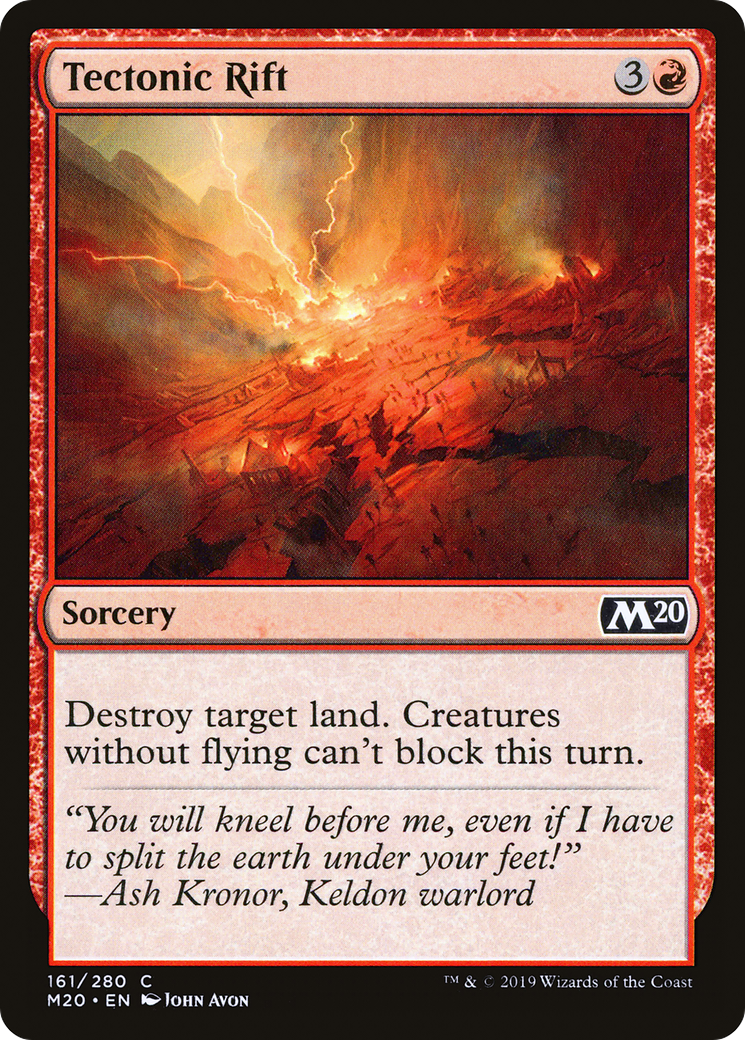 Tectonic Rift (M20-161) [Core Set 2020] MTG Single Wizards of the Coast