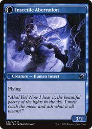 Delver of Secrets (MID-047) [Innistrad: Midnight Hunt] Foil MTG Single Wizards of the Coast