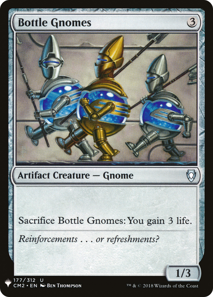 Bottle Gnomes (LIST-CM2-177) [Mystery Booster] The List MTG Single Wizards of the Coast