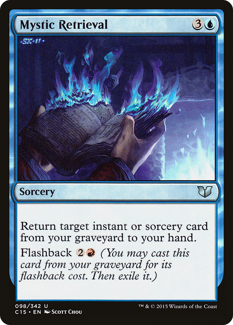 Mystic Retrieval (C15-098) [Commander 2015] MTG Single Wizards of the Coast
