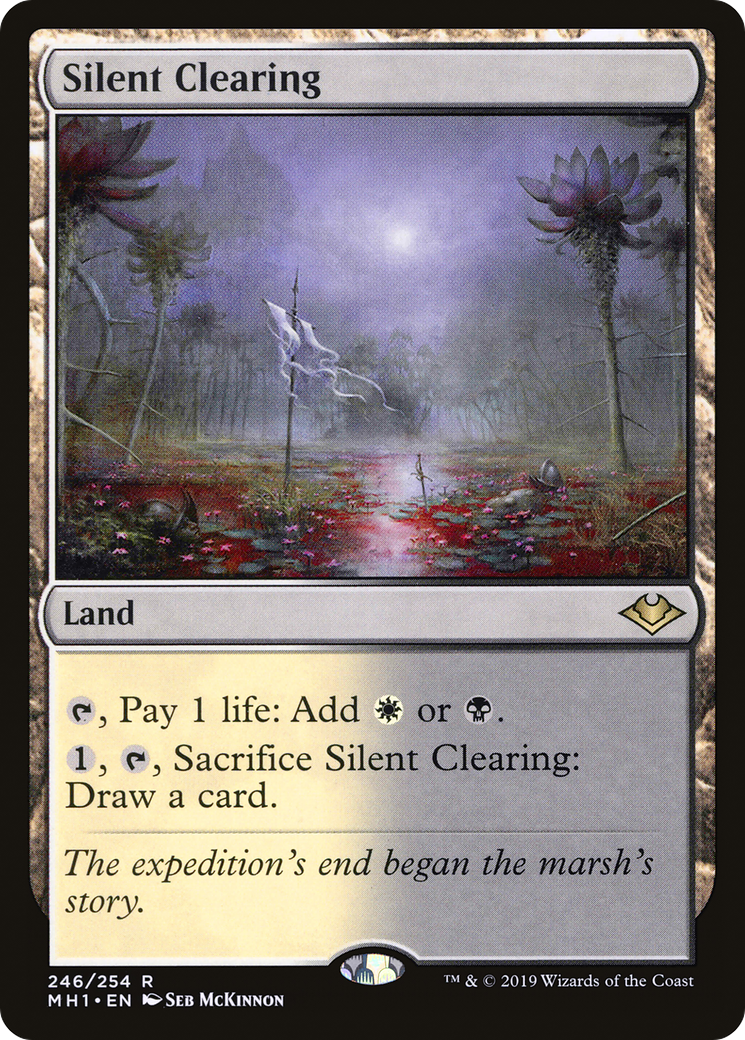 Silent Clearing (MH1-246) [Modern Horizons] Foil MTG Single Modern Horizons
