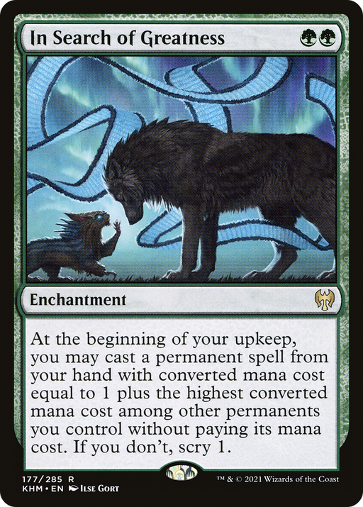 In Search of Greatness (KHM-177) [Kaldheim] MTG Single Wizards of the Coast