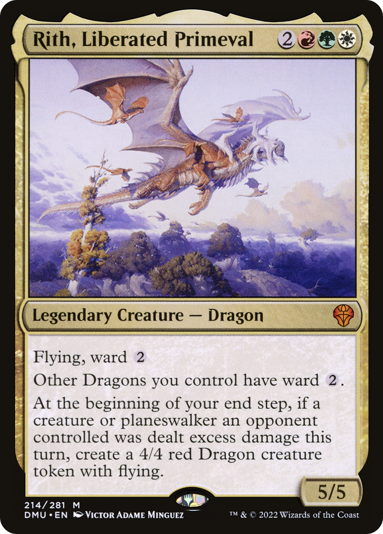 Rith, Liberated Primeval (DMU-214) [Dominaria United] MTG Single Wizards of the Coast
