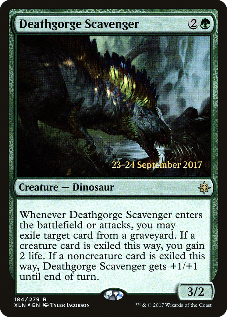 Deathgorge Scavenger (PRE-184) [Ixalan Promos] Foil MTG Single Wizards of the Coast