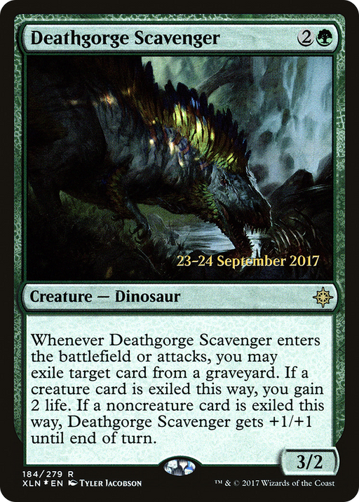 Deathgorge Scavenger (PRE-184) [Ixalan Promos] Foil MTG Single Wizards of the Coast