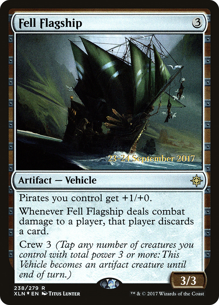 Fell Flagship (PRE-238) [Ixalan Promos] Foil MTG Single Wizards of the Coast