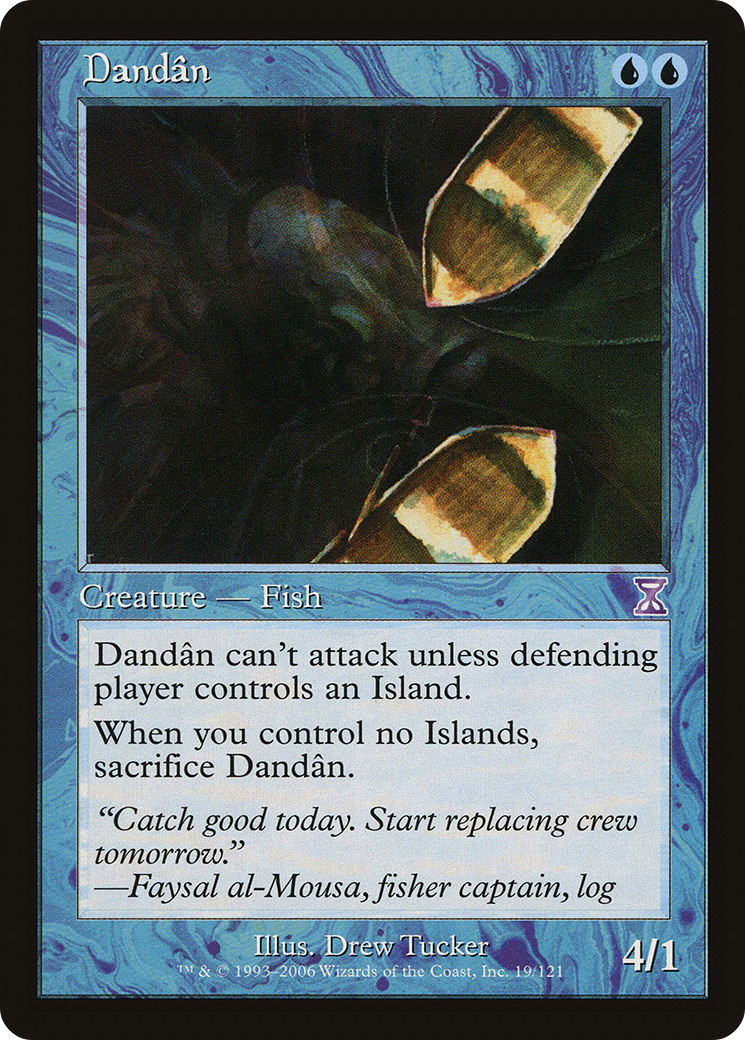 Dandan (TSB-019) [Time Spiral Timeshifted] MTG Single Wizards of the Coast