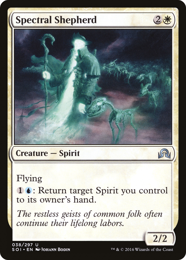 Spectral Shepherd (SOI-038) [Shadows over Innistrad] MTG Single Wizards of the Coast