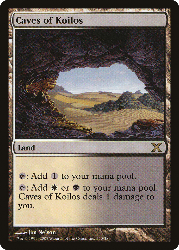 Caves of Koilos (10E-350) [Tenth Edition] MTG Single Wizards of the Coast