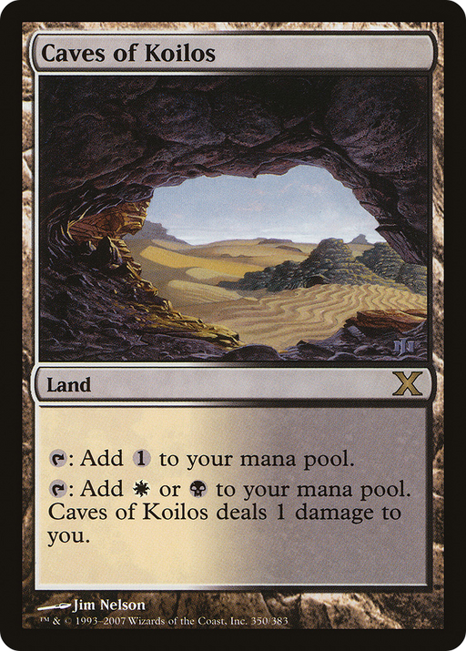 Caves of Koilos (10E-350) [Tenth Edition] Foil MTG Single Wizards of the Coast