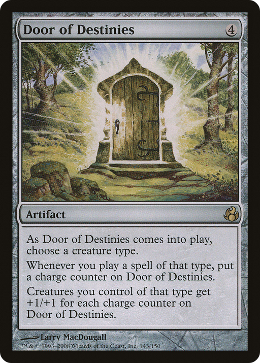 Door of Destinies (MOR-143) [Morningtide] Foil MTG Single Wizards of the Coast