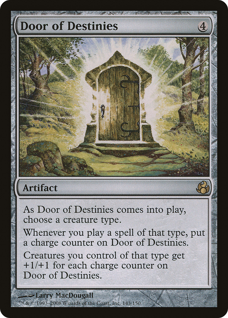 Door of Destinies (MOR-143) [Morningtide] MTG Single Wizards of the Coast
