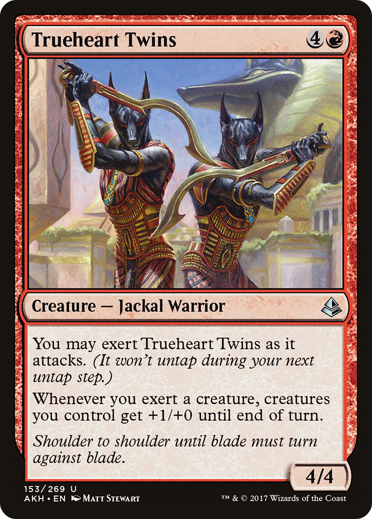 Trueheart Twins (AKH-153) [Amonkhet] MTG Single Wizards of the Coast