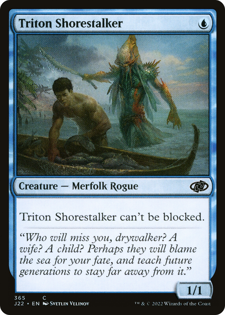 Triton Shorestalker (J22-365) [Jumpstart 2022] MTG Single Wizards of the Coast