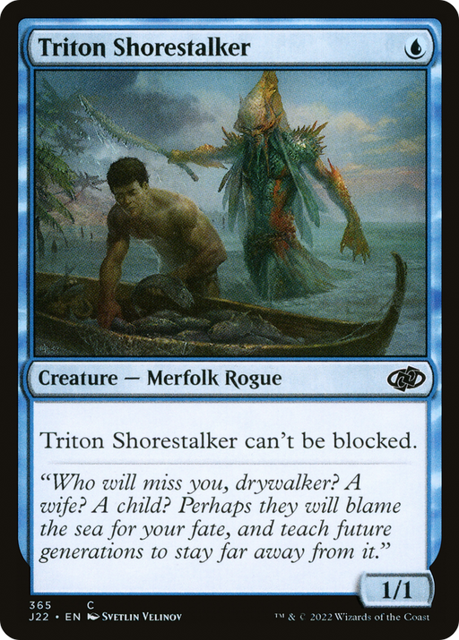 Triton Shorestalker (J22-365) [Jumpstart 2022] MTG Single Wizards of the Coast