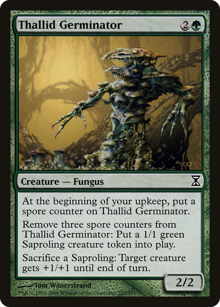 Thallid Germinator (TSP-225) [Time Spiral] Foil MTG Single Wizards of the Coast