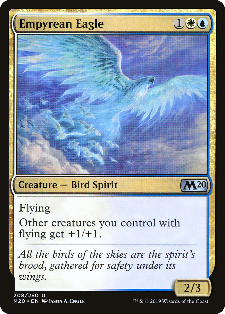 Empyrean Eagle (M20-208) [Core Set 2020] MTG Single Wizards of the Coast