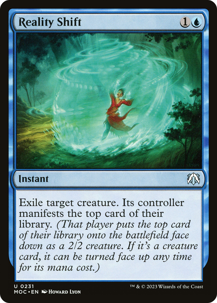Reality Shift (MOC-231) [March of the Machine Commander] MTG Single Wizards of the Coast
