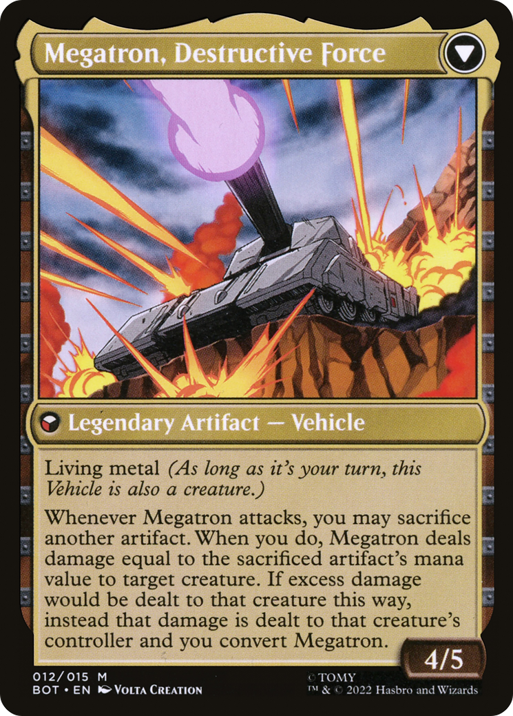 Megatron, Tyrant (BOT-012) [Transformers] MTG Single Wizards of the Coast