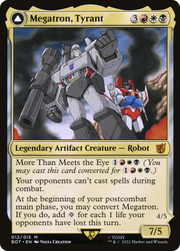 Megatron, Tyrant (BOT-012) [Transformers] Foil MTG Single Wizards of the Coast