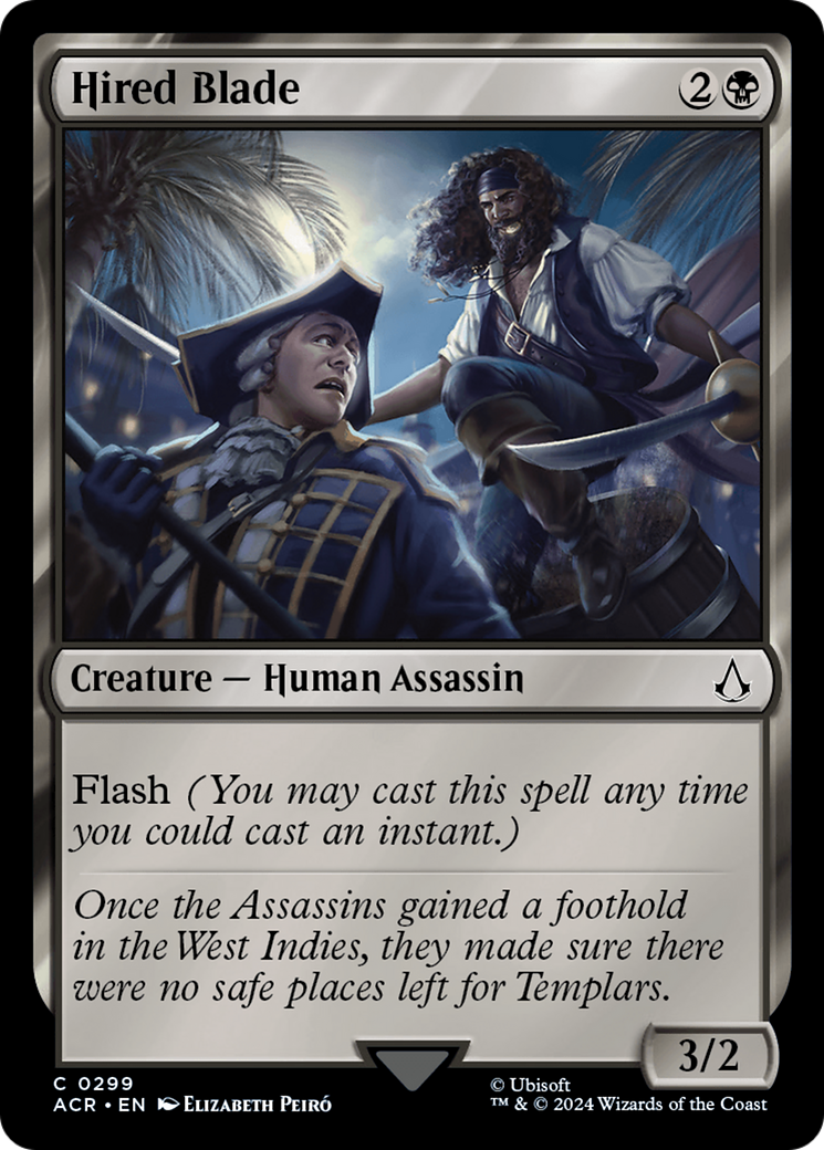 Hired Blade (ACR-299) [Assassin's Creed] MTG Single Wizards of the Coast