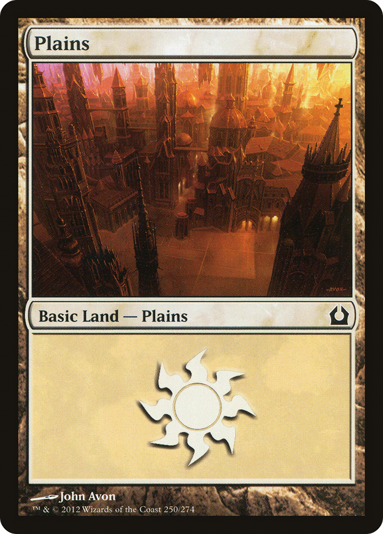 Plains (RTR-250) [Return to Ravnica] Foil MTG Single Wizards of the Coast