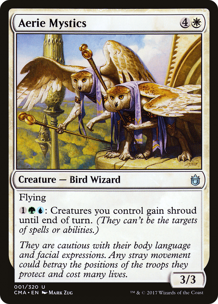Aerie Mystics (CMA-001) [Commander Anthology] MTG Single Wizards of the Coast