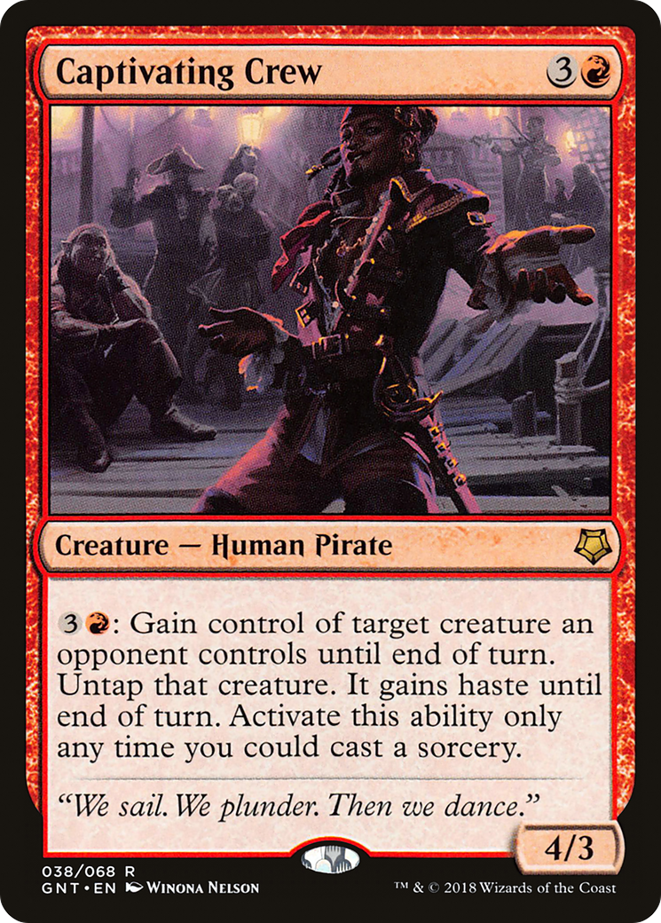 Captivating Crew (GNT-038) [Misc] Game Night MTG Single Wizards of the Coast