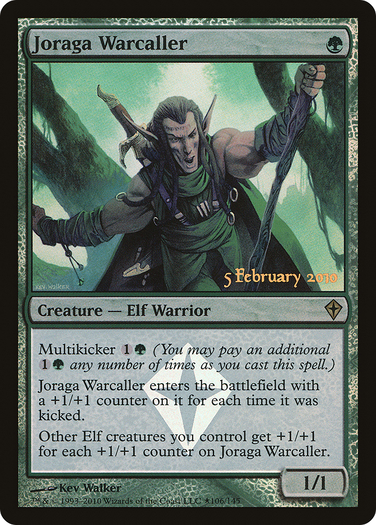 Joraga Warcaller (LARP-106) [Worldwake Promos] Foil MTG Single Wizards of the Coast